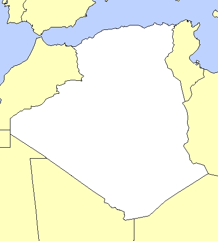 صورة خريطة الجزائر - الجزائر في خريطه بالصور 12065 1