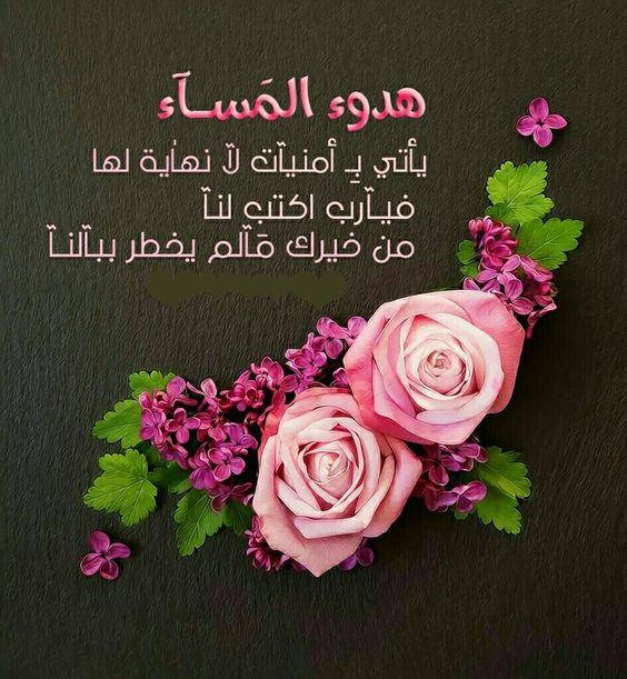 شعر مساء الخير - اجمل الاشعار والكلمات عن المساء 3802 9