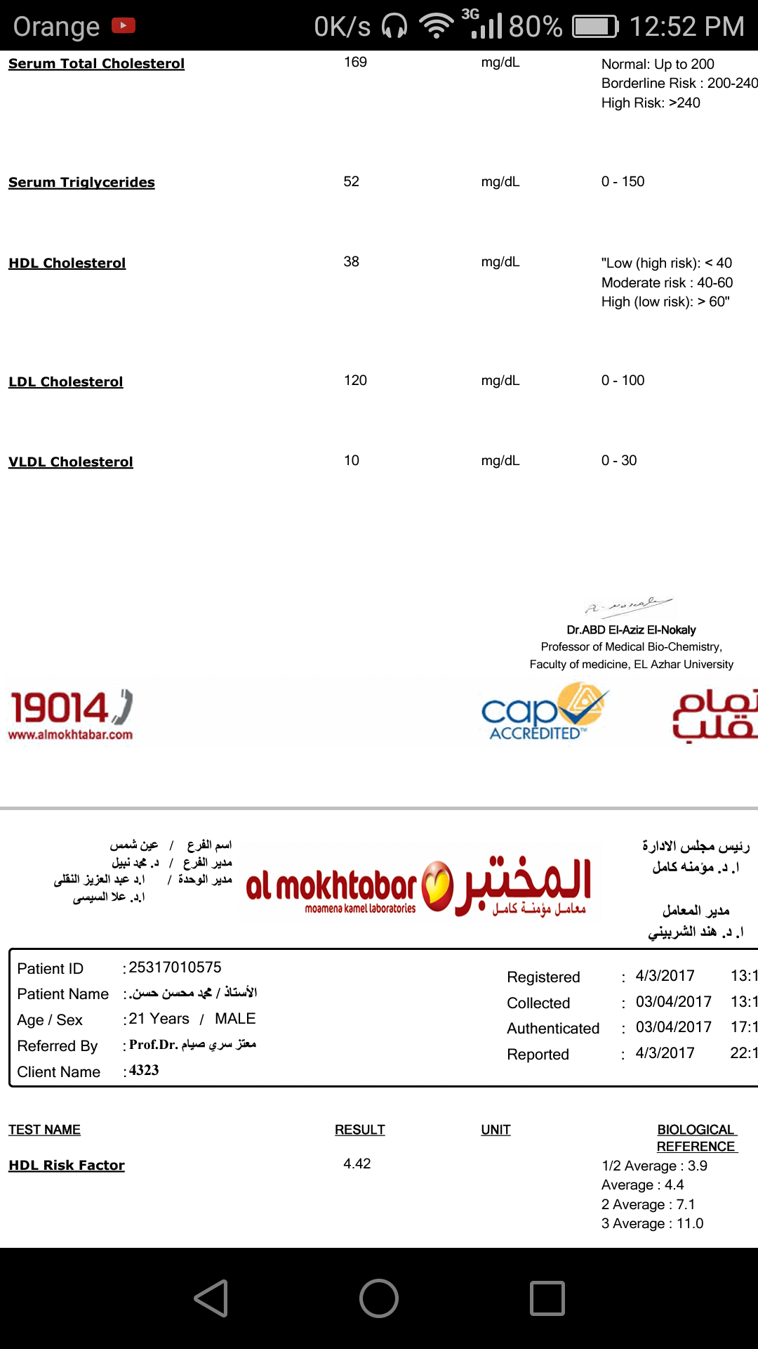 اعراض الكولسترول الضار 10934