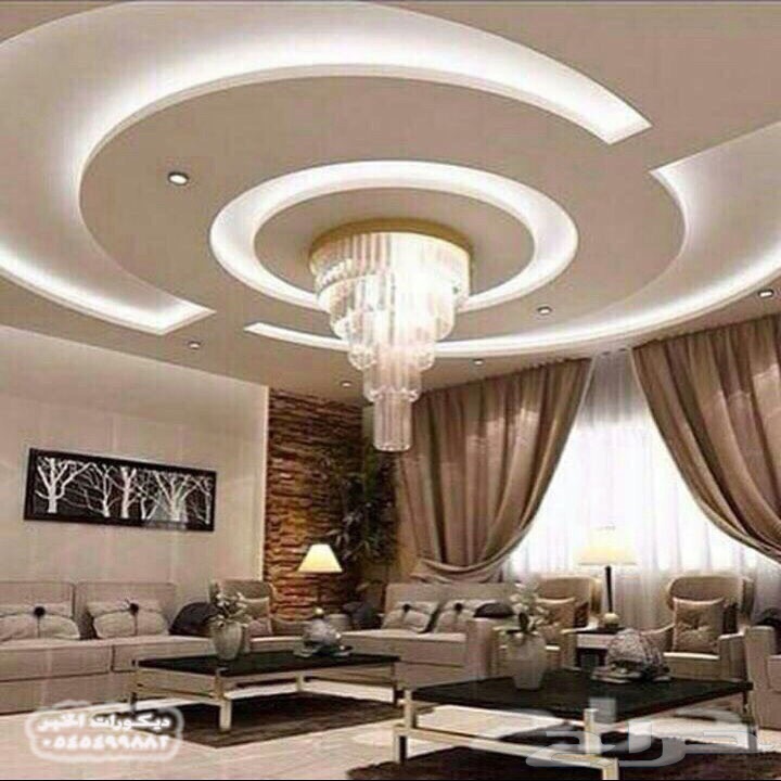 ديكورات اسقف - اجمل تصميمات للديكور مودرن 1556 14