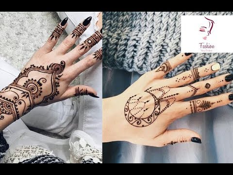 رسومات حنة لليد , اجمل النقوش الخاصه بالحنه للفتيات