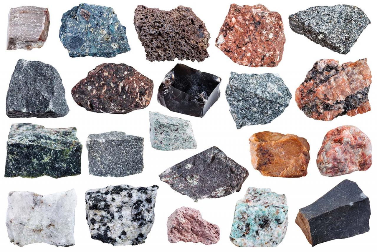 5358 11 انواع الصخور - كيفية التمييز بين الصخور ريما